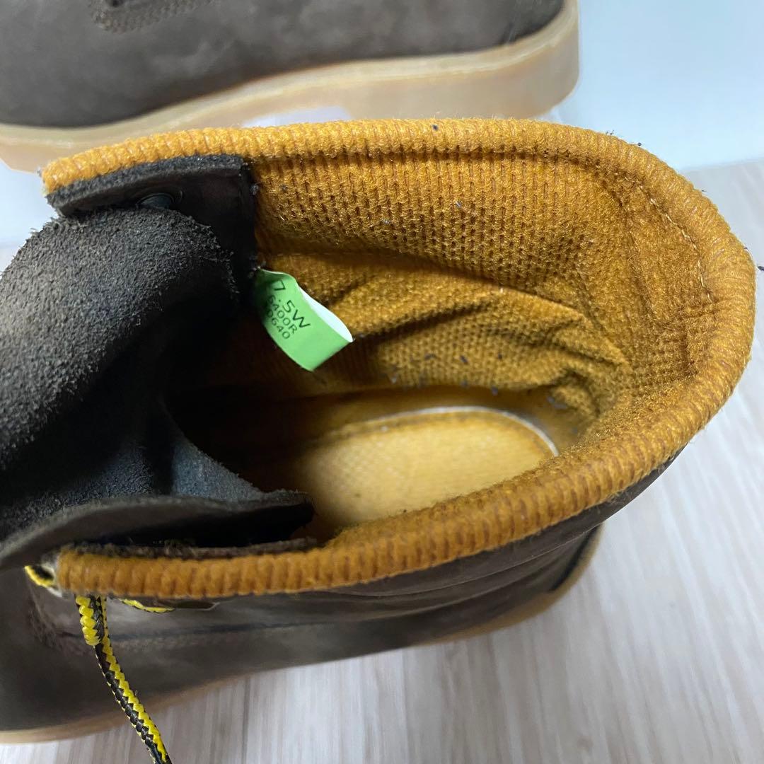 Timberland レースアップブーツ ワークブーツ 7.5W ブラウン