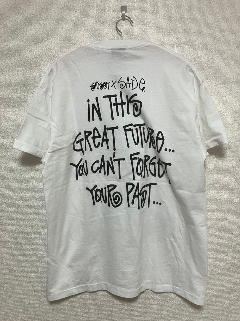 STUSSY × SADE Tシャツ 復刻 USA製 両面プリント L