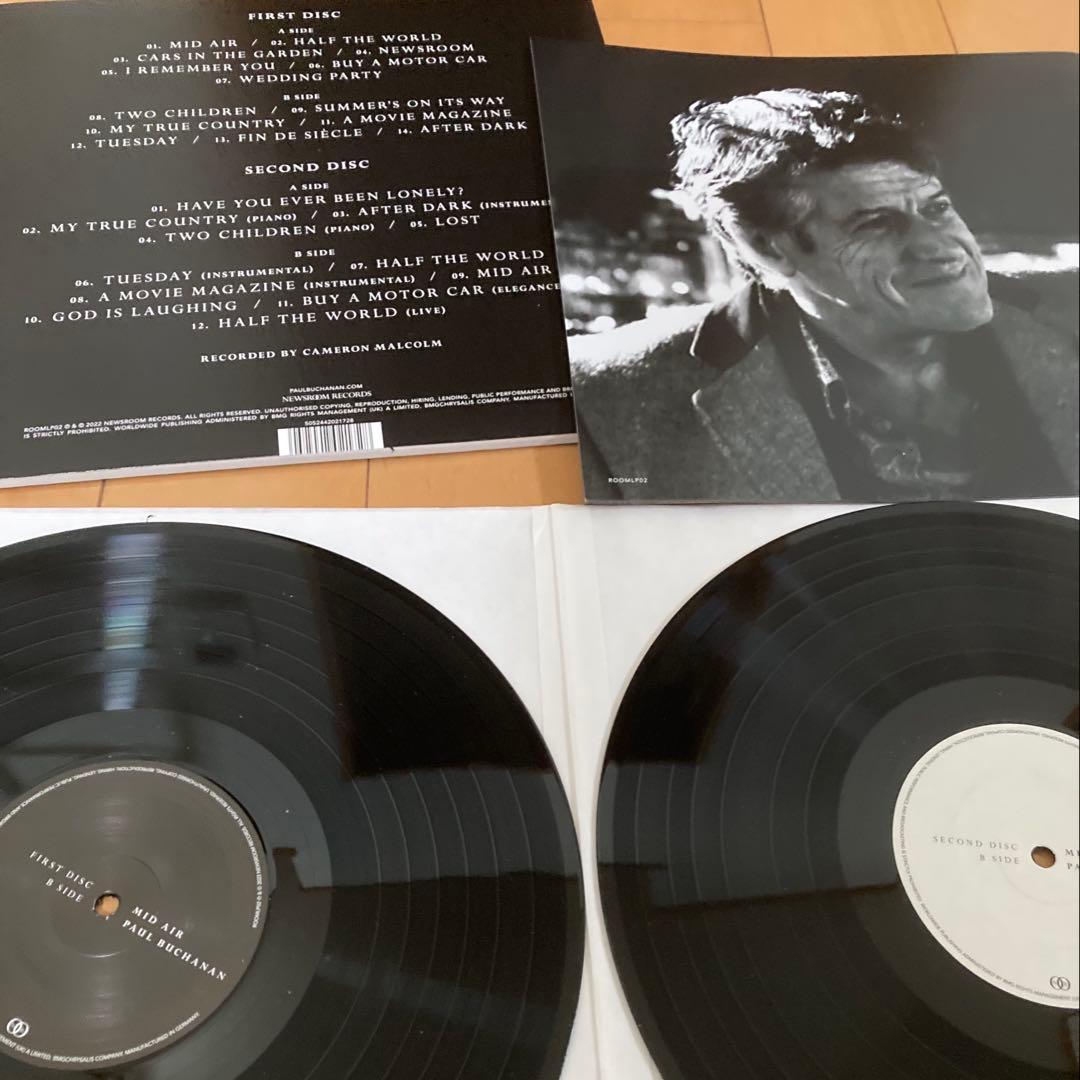 Paul Buchanan Mid air レコード　Blue Nie