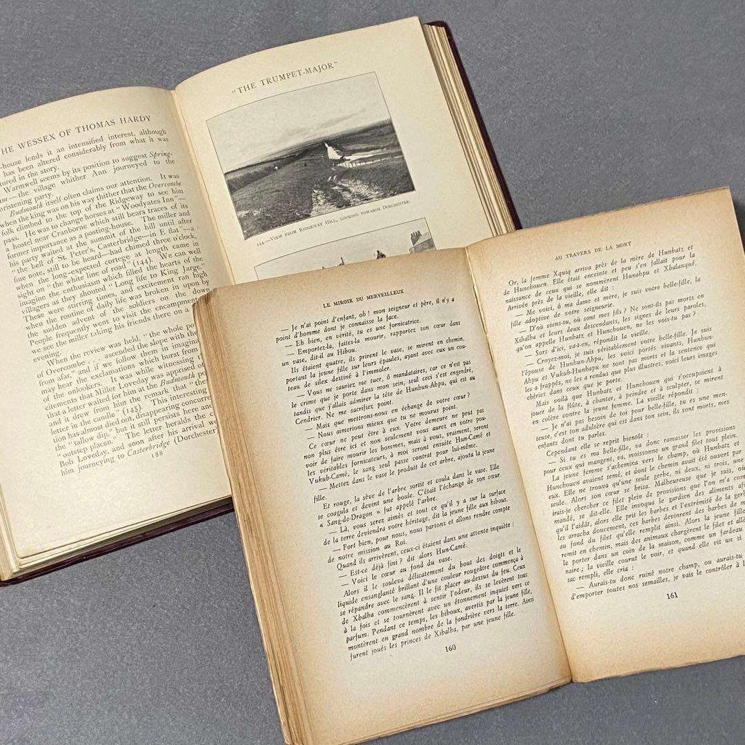 【送料込】アンティーク 本物洋書(古書)4点セット