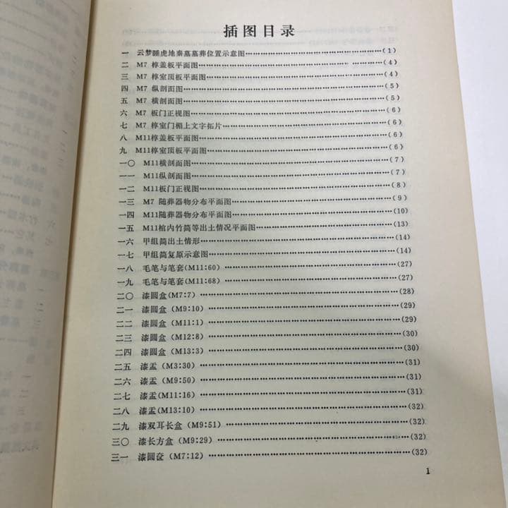 【超希少本】雲夢睡虎地秦墓 （中国語）