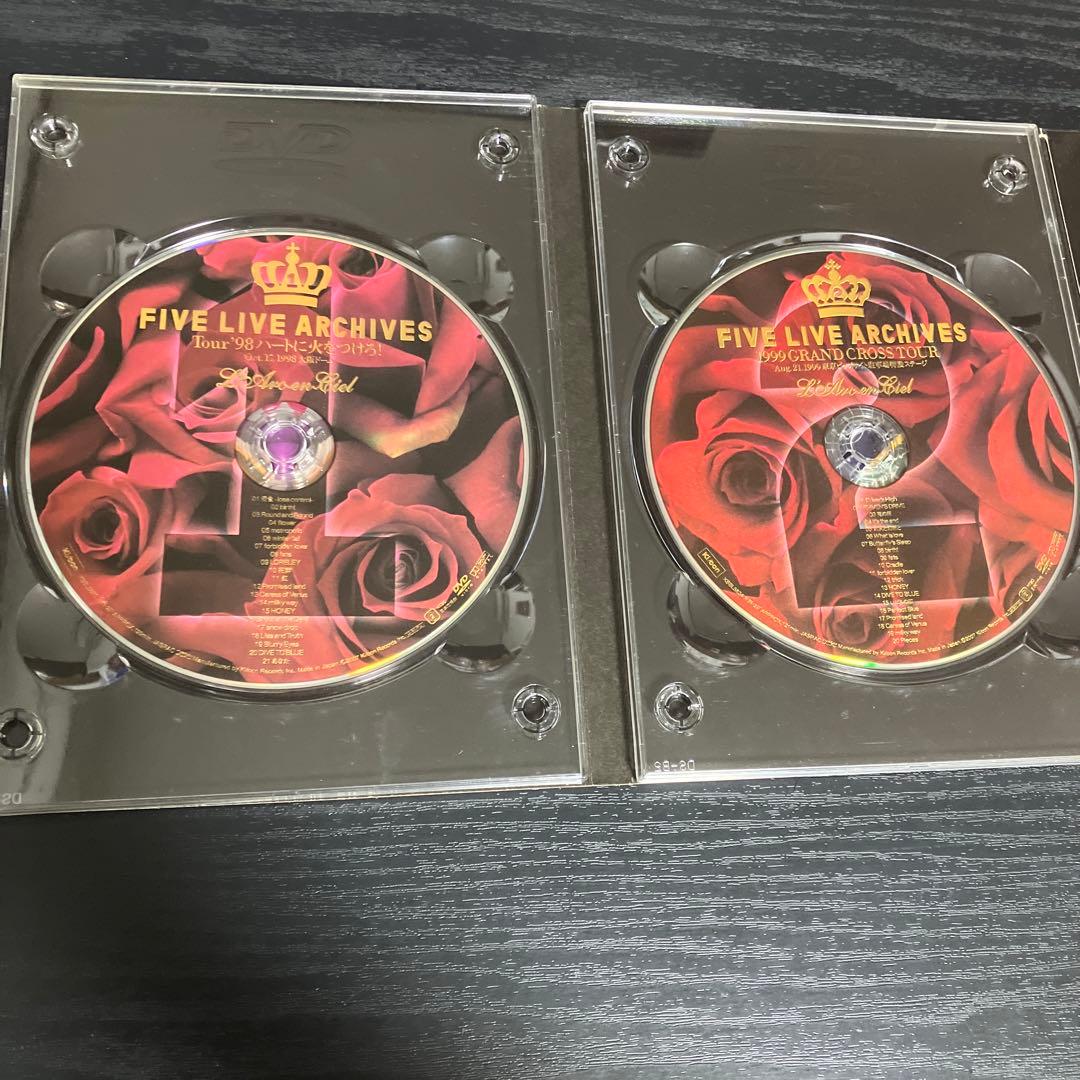 L'Arc〜en〜Ciel FIVE LIVE ARCHIVES1 ラルクDVD