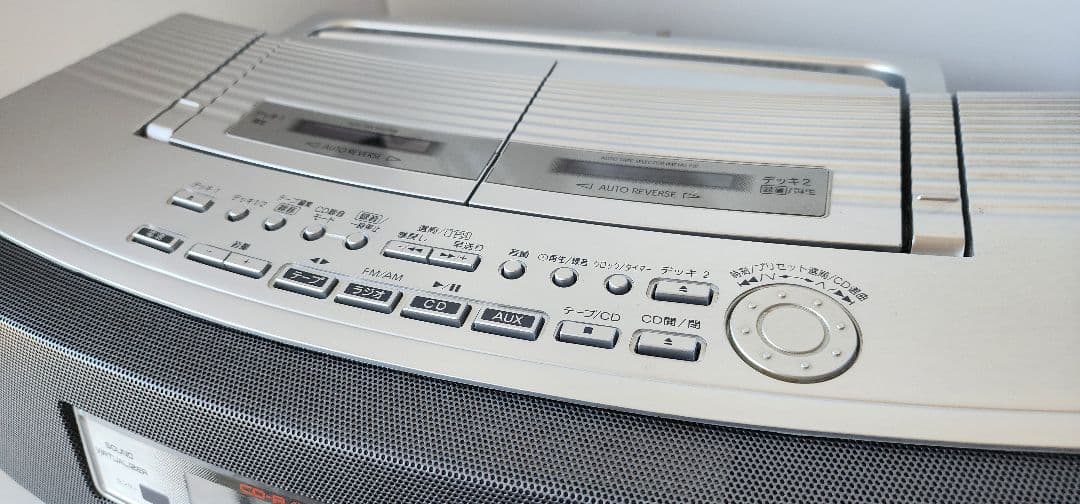 Panasonic RX-ED57 CDプレーヤー/カセットデッキ