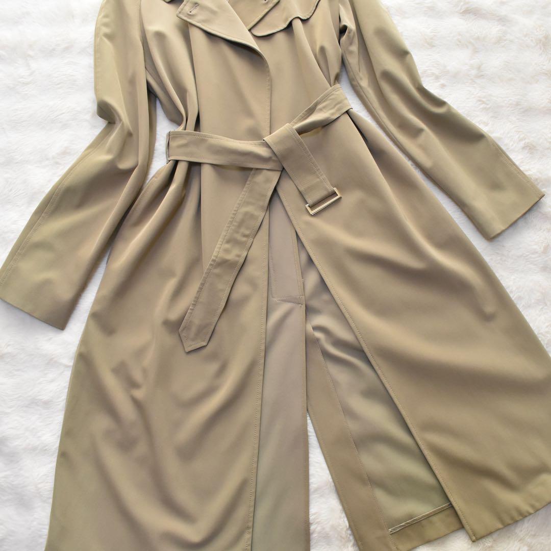 ′S Max Mara エス　マックスマーラ　トレンチコート　カーキ