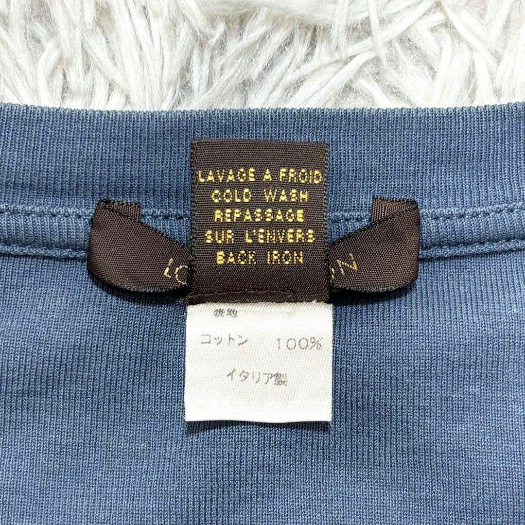 LV ルイヴィトン モノグラムTシャツ　\"ネイビー\" Lサイズ