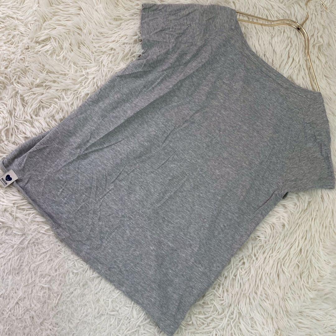 Paul Smith プリントTシャツ グレー M カジュアル 花 写真 ロゴ