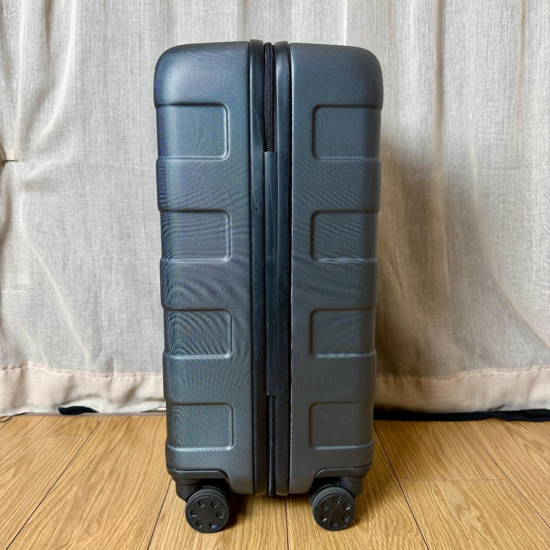 無印良品バーを自由に調節できる　ハードキャリーケース（３６Ｌ）