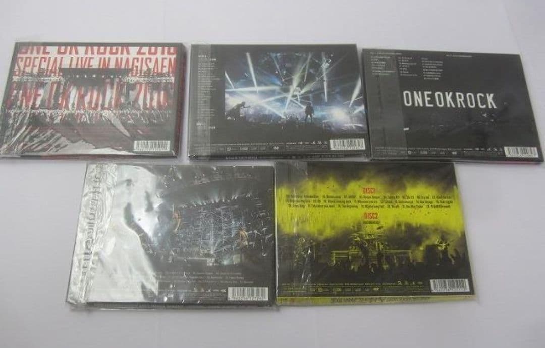 ONE OK ROCK LIVE DVD 5枚 セット
