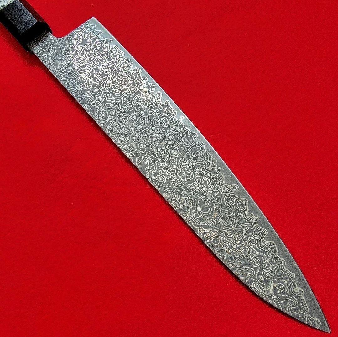 VG10 墨流し 73層 ダマスカス 230mm 牛刀包丁 シェフナイフ　三徳