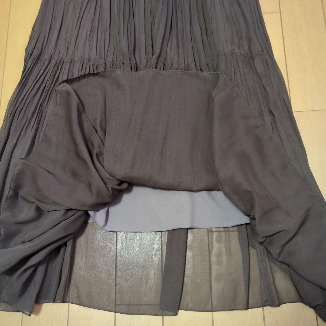 Plage　TIERED PLEATS スカート
