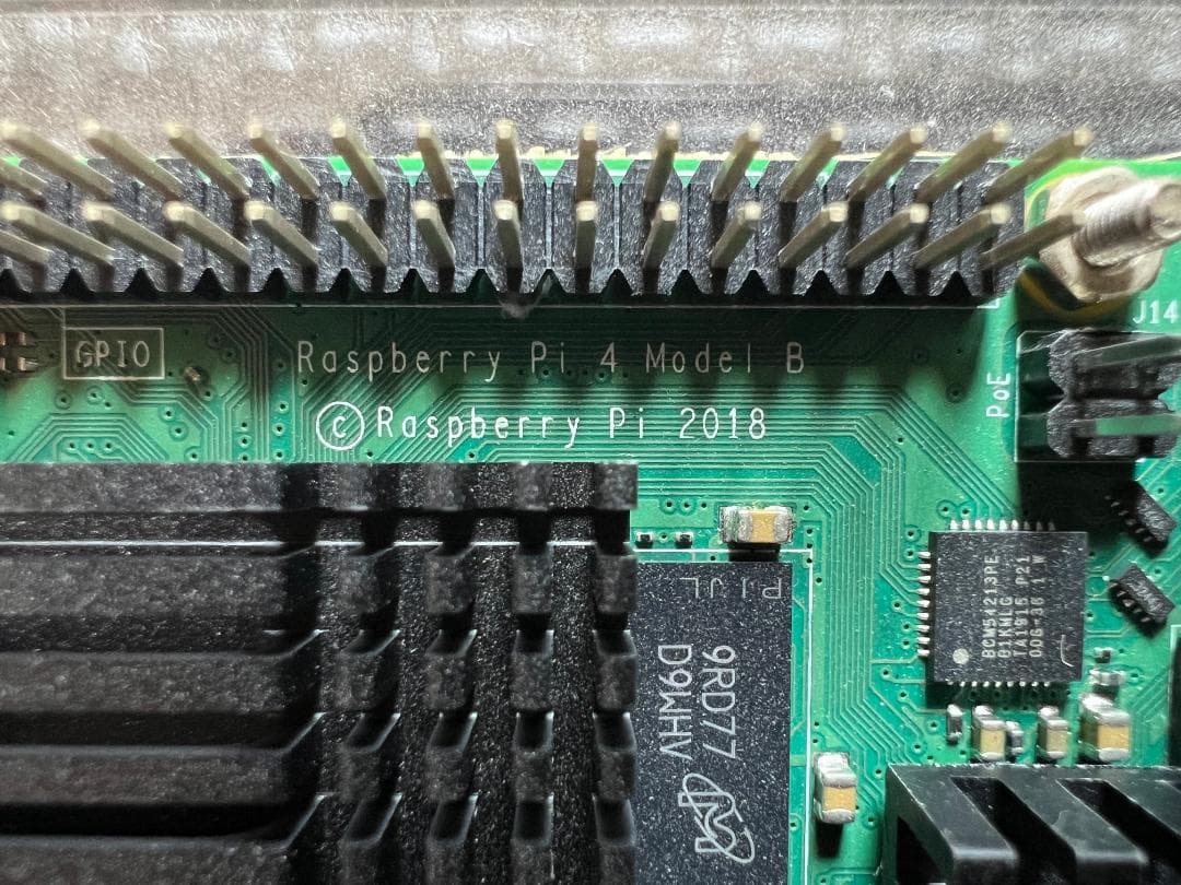 Raspberry Pi 4 computer Model B　4GB RAM