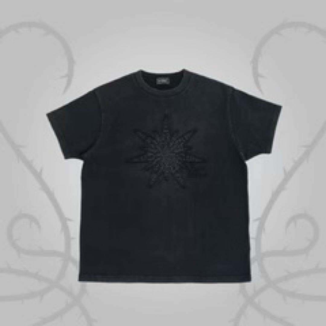 k*】様 HANA Born to Bloom Tシャツ　GY Lサイズ
