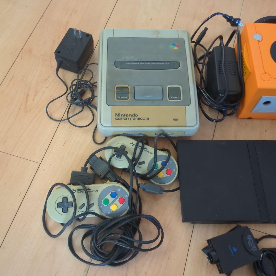 スーパーファミコン　ゲームキューブ　PS2 ジャンク