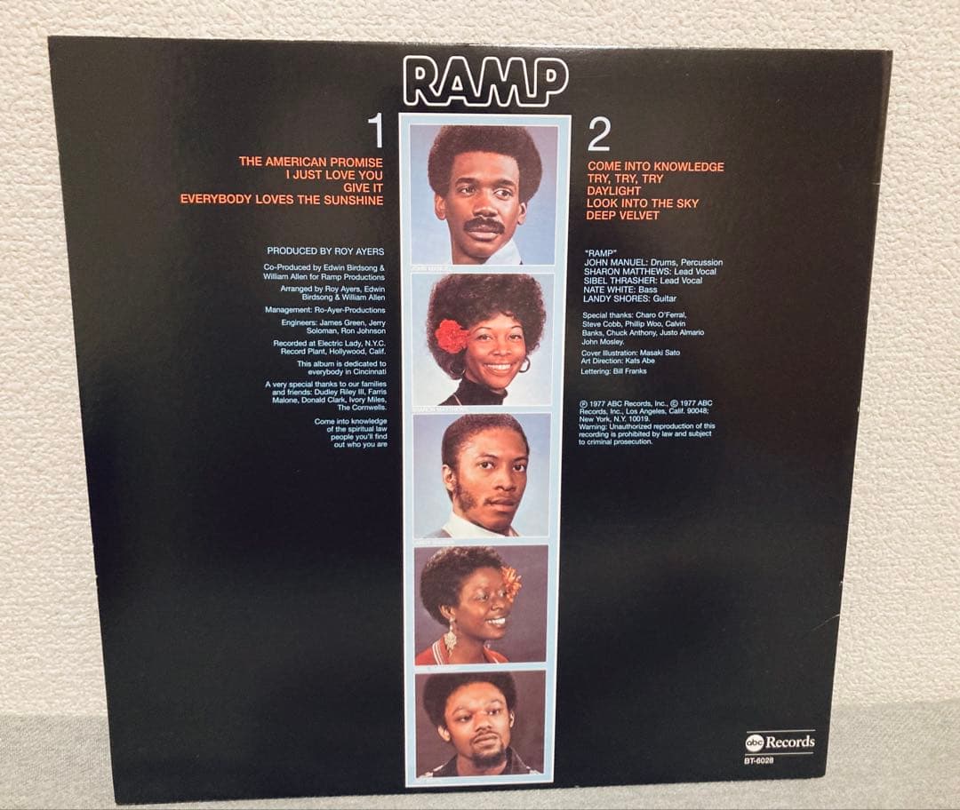 RAMP / Come Into Knowledge LPレコード