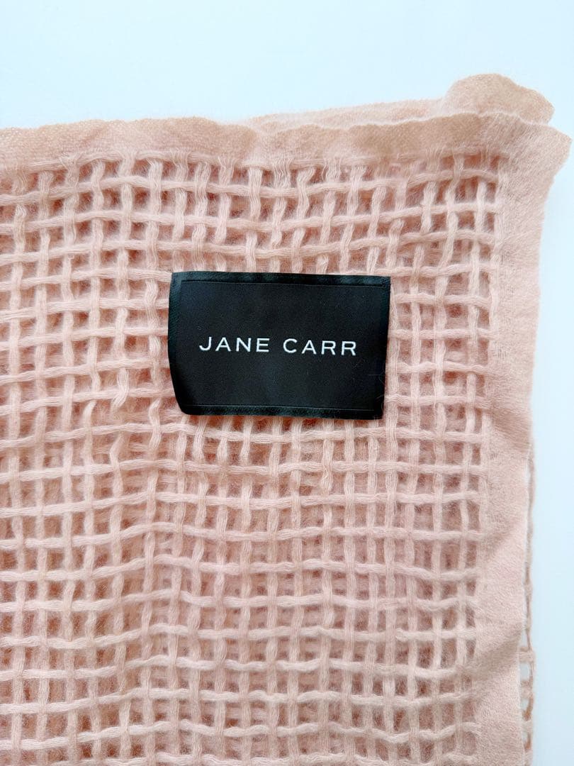 JANE CARR ジェーンカー ストール ダスティピンク ベージュピンク
