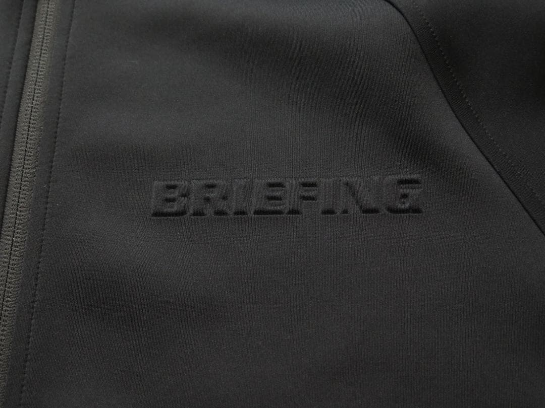 ⓂBRIEFING GOLF ブリーフィングゴルフ 3Dロゴブルゾン ブラック