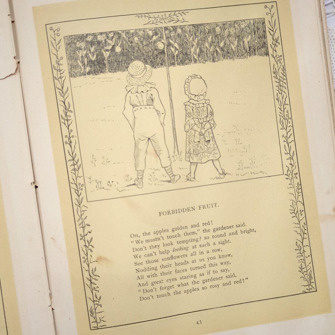 稀少1880年アンティーク絵本 児童書 洋書古書ヴィクトリアンジャンクジャーナル