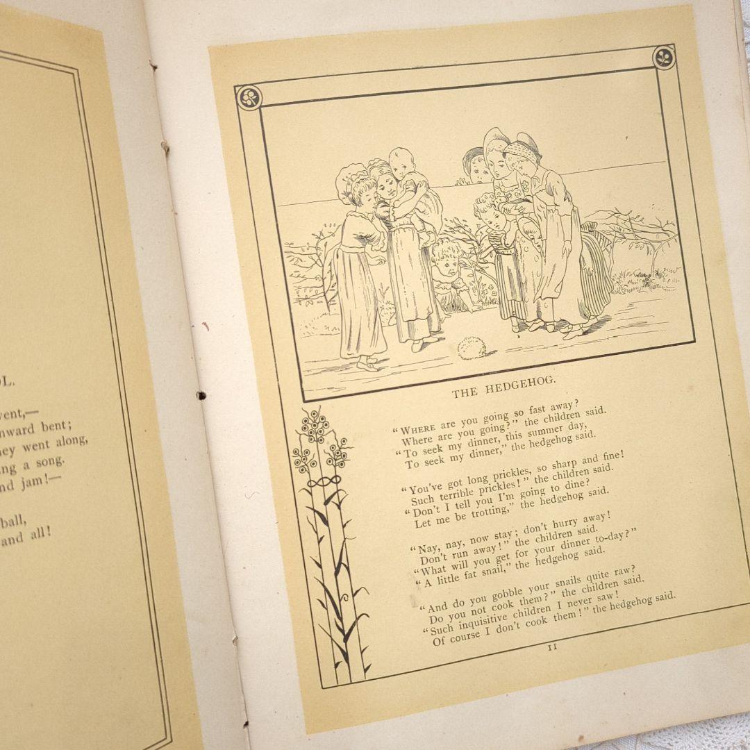 稀少1880年アンティーク絵本 児童書 洋書古書ヴィクトリアンジャンクジャーナル