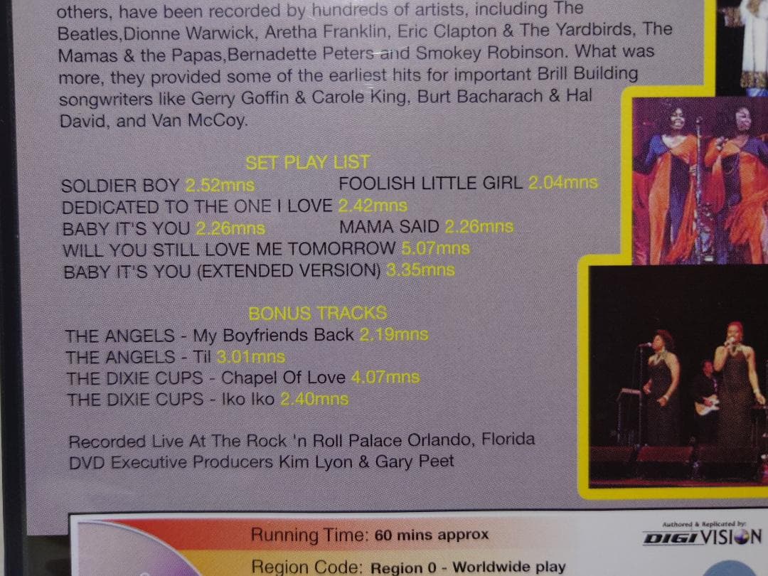【海外版】Will You Still Love Me Tomorrow DVD