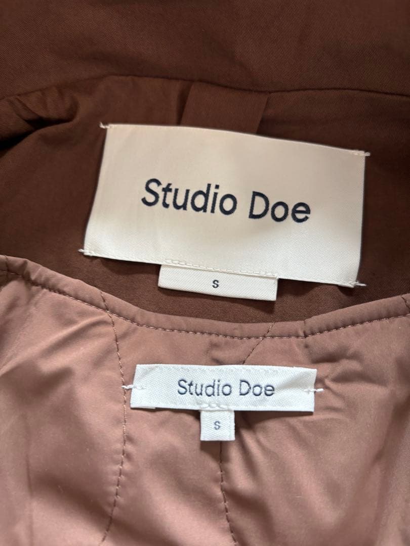 Studio Doe Trench Coat 美品タグ付き