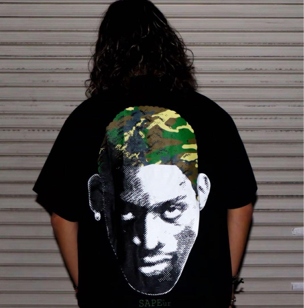 SAPEur ARCHIVE SERIES CAMO HEAD黒XL ロッドマン