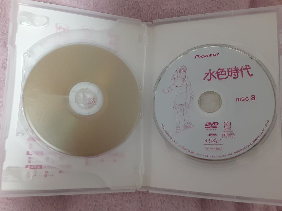 水色時代 DVDBOX 1、2 DVD1~4 Disc4のみ欠品