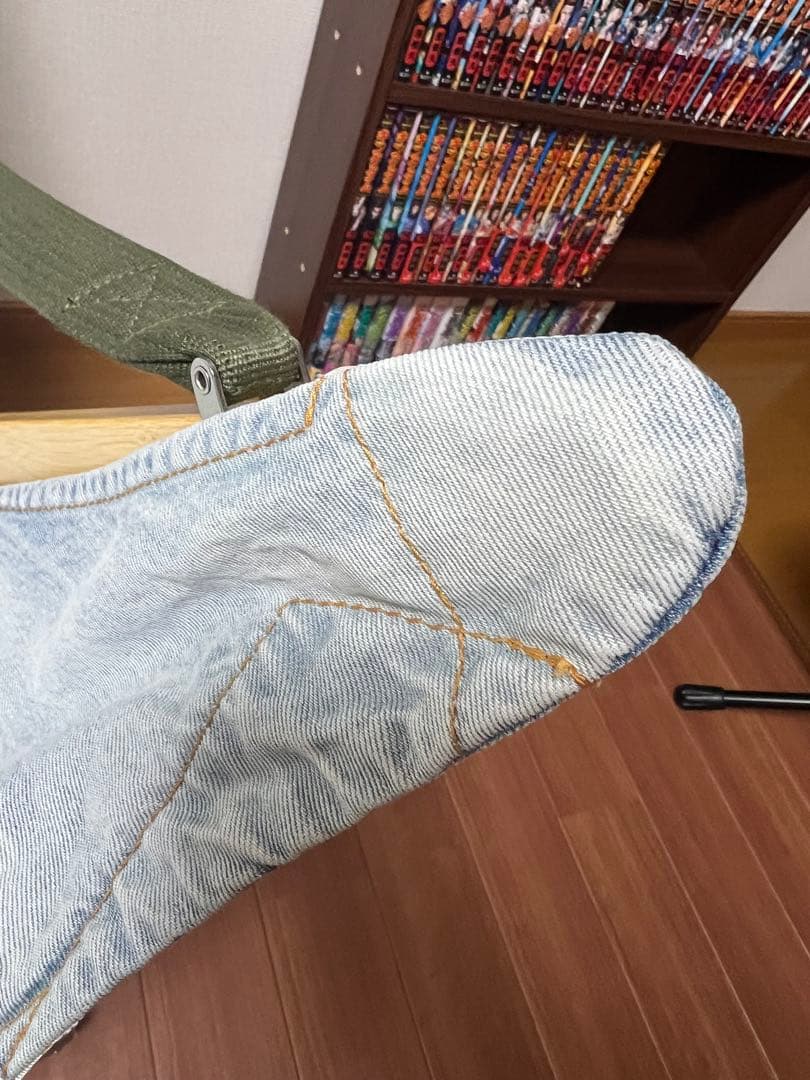 スノーピークテイクチェアロング　デニム