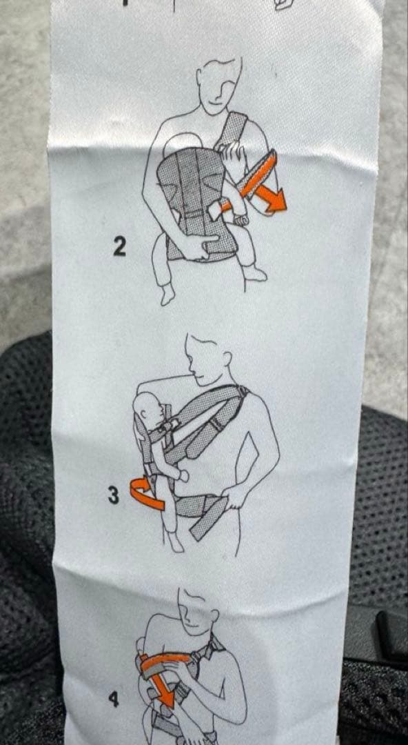 ✨美品✨ BABYBJORN ベビービョルン　抱っこ紐　ワンカイ　ブラック　乳児