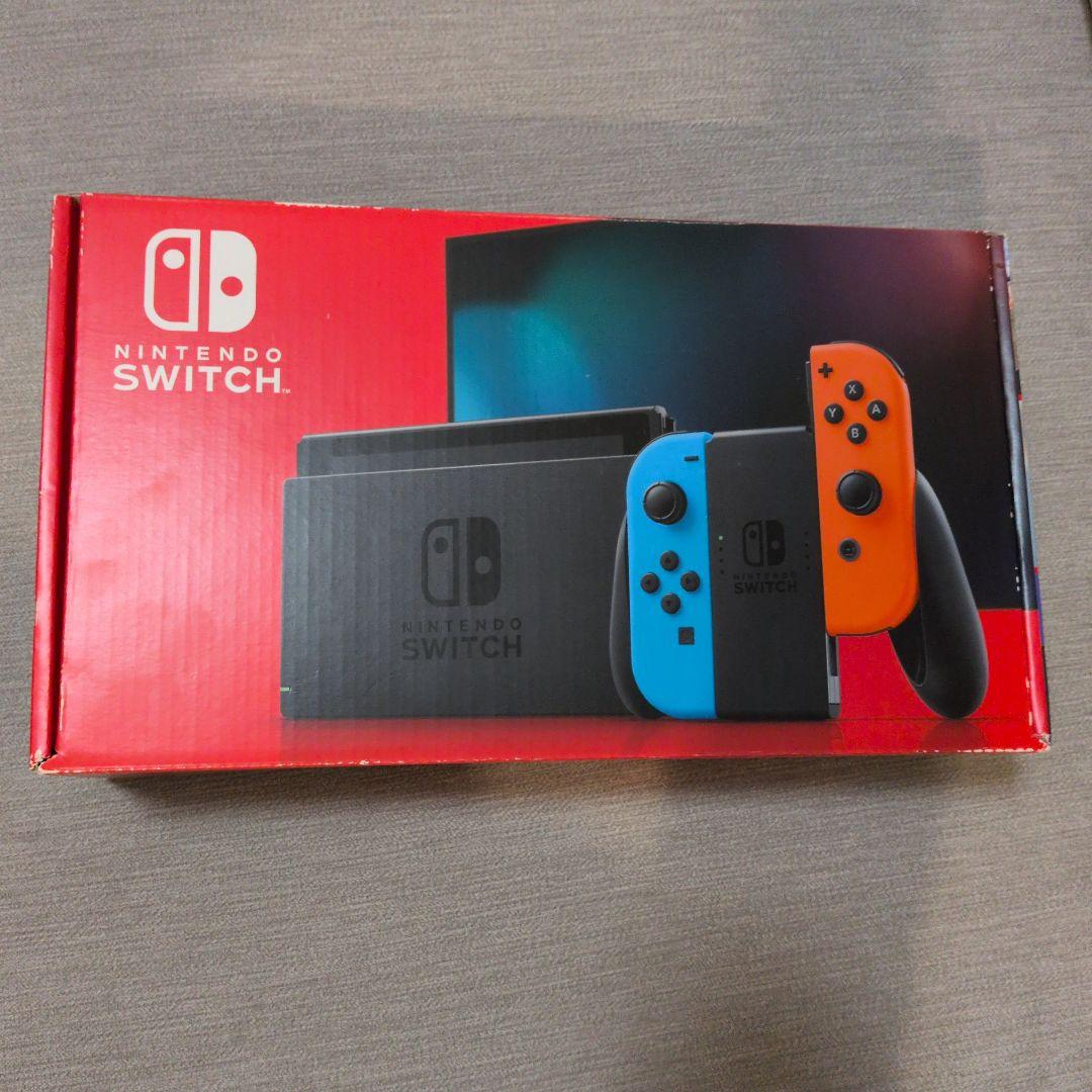 Nintendo Switch ネオンブルー・レッド　非純正コントローラー付き
