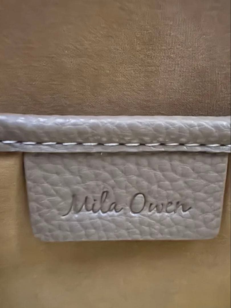 Mila Owen ミラ オーウェン ワイドショルダーボストンバッグ