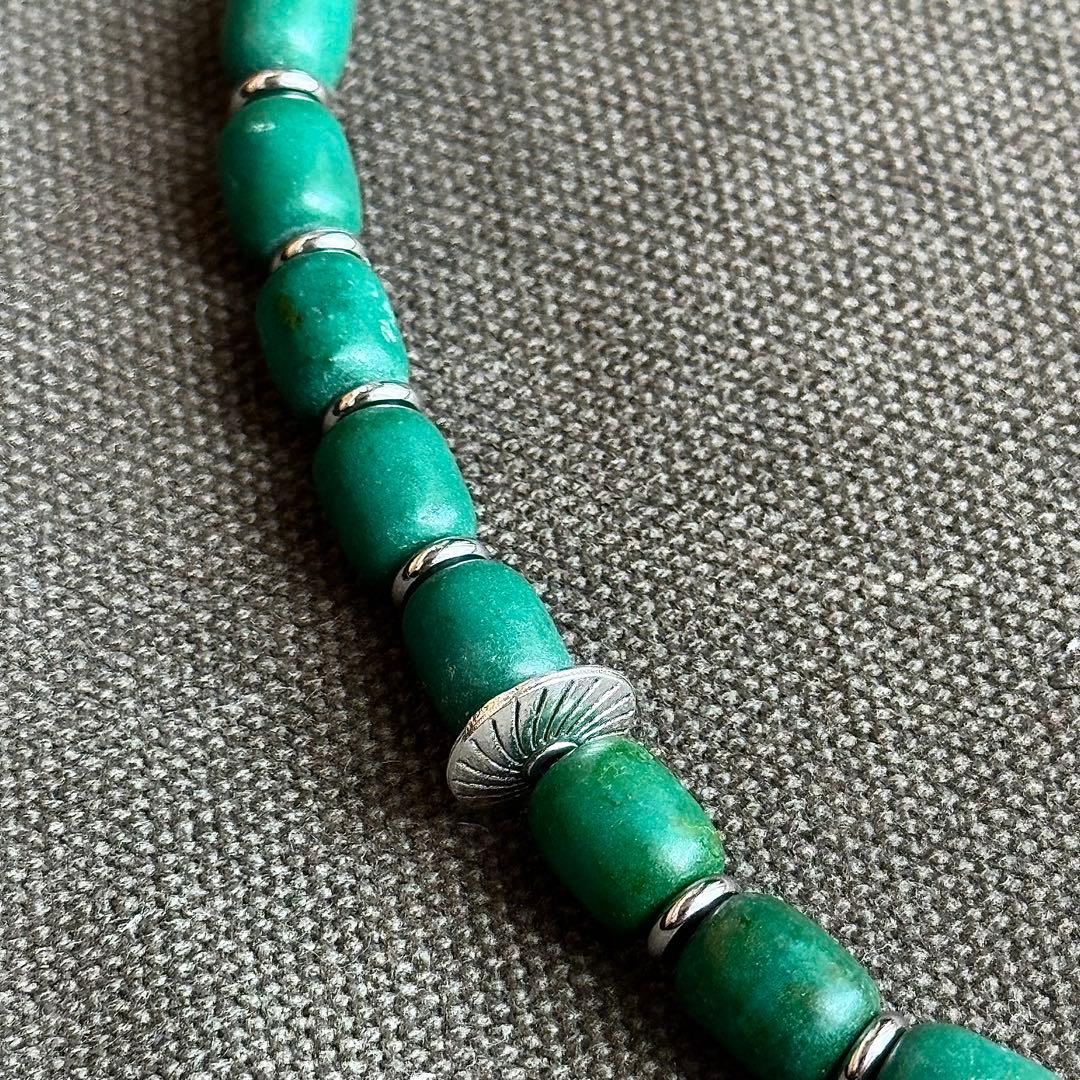 インディアンジュエリー　ナバホ　ターコイズ　ネックレス　ネイティブアクセサリー