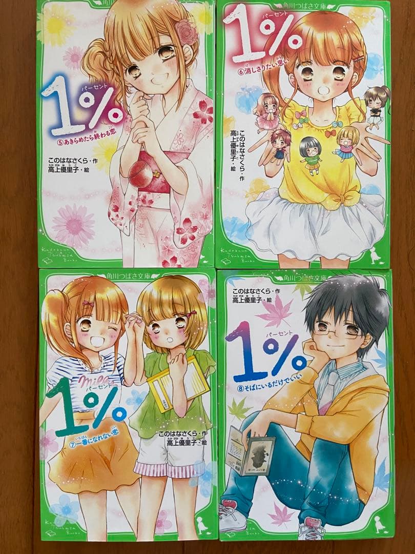 1%/このはなさくら・作-高上優里子・絵(全16巻セット)