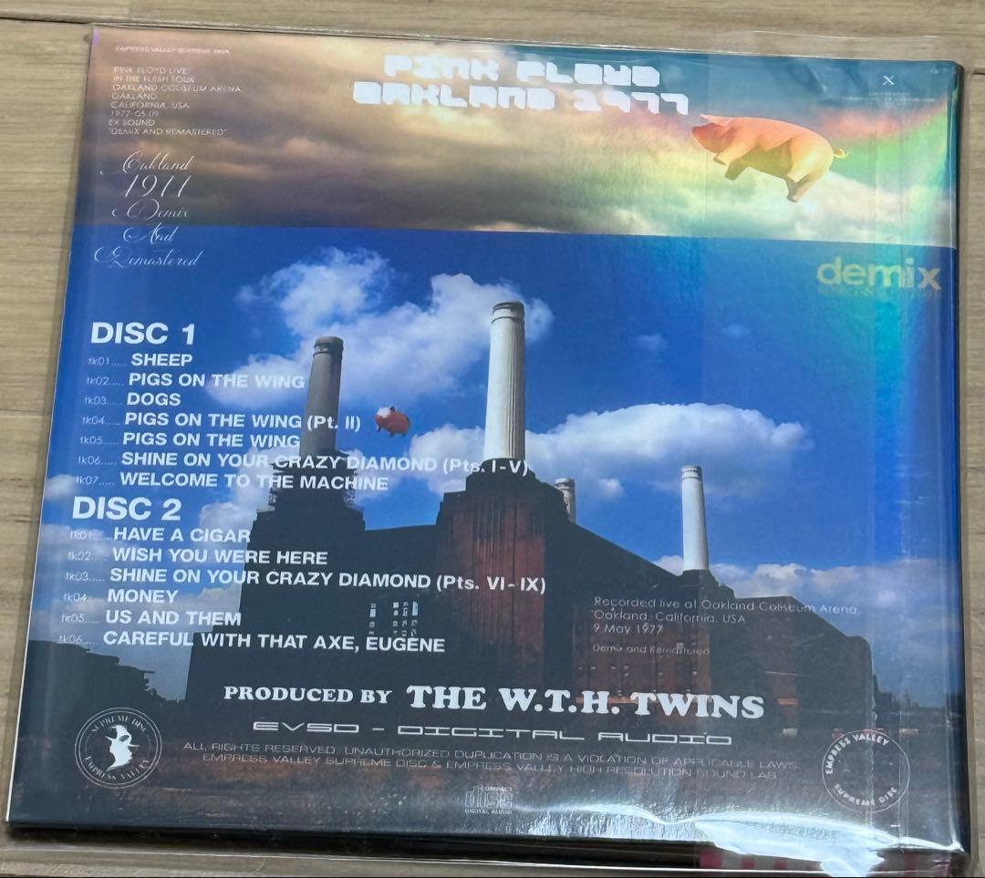 洋楽 Pink Floyd OAKLAND1977 2CD