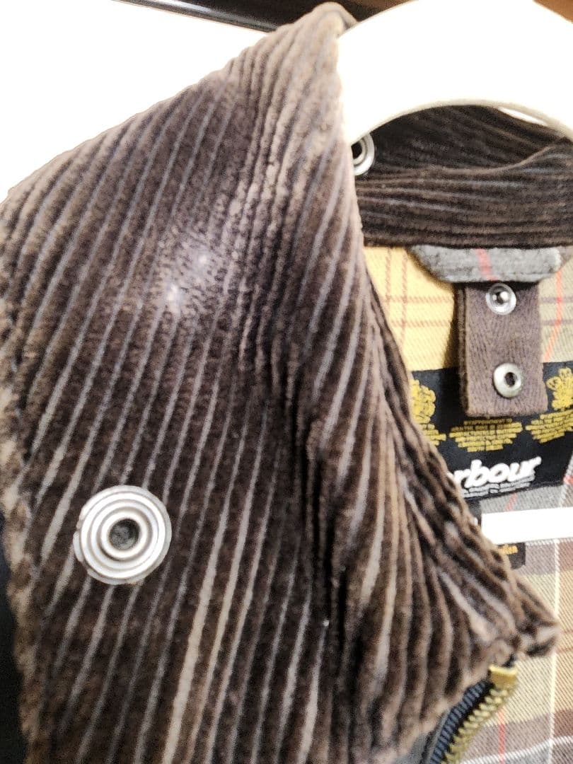 Barbour ネイビー ビデイル size36