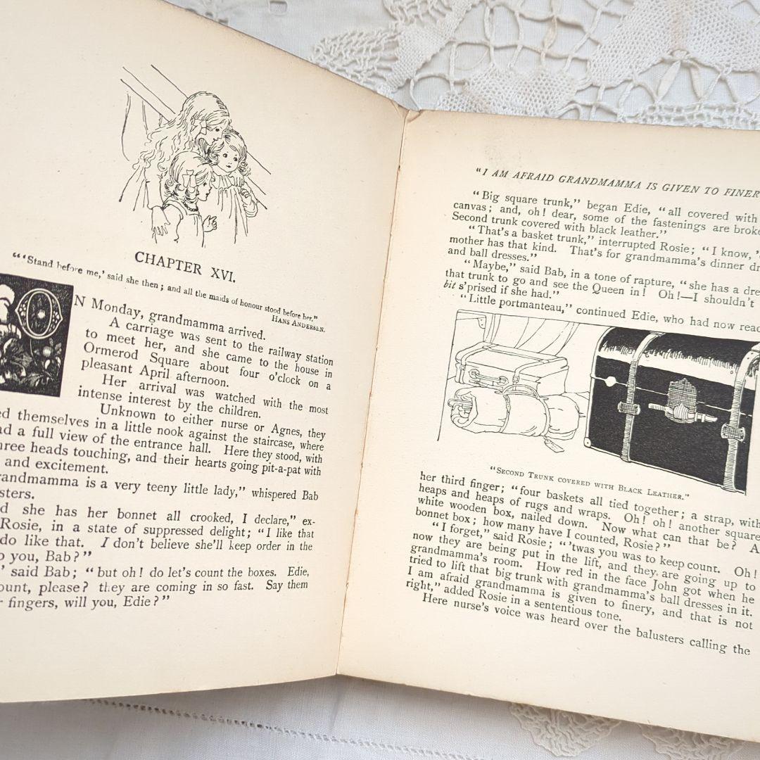 稀少1910アンティーク絵本 洋書古書 児童書 ヴンテージ ヴィクトリアン