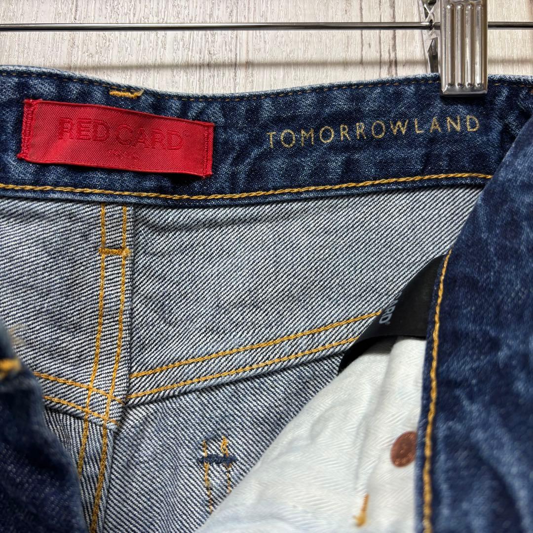 【極美品】REDCARD TOKYO ×TOMORROWLAND アマンダデニム