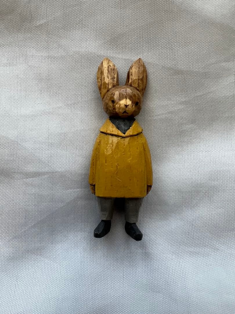 ★新品・送料込★木工くま吉 くま吉 木彫り作品