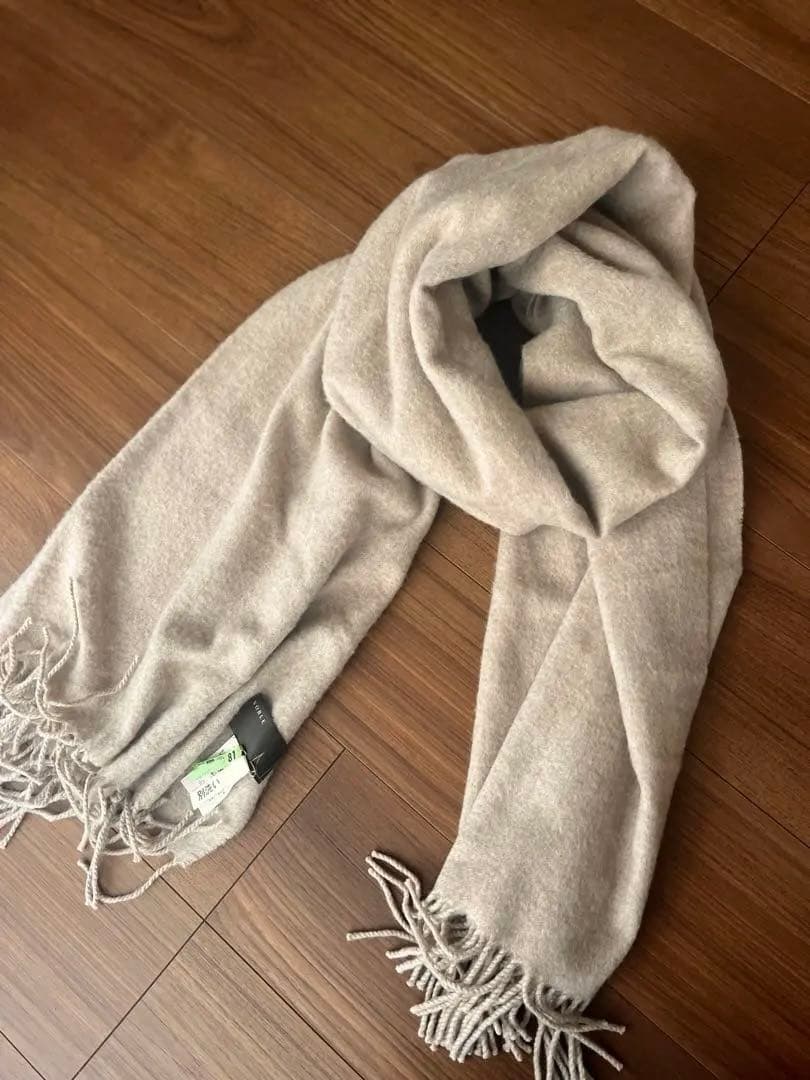 noble カシミヤストール ベージュ