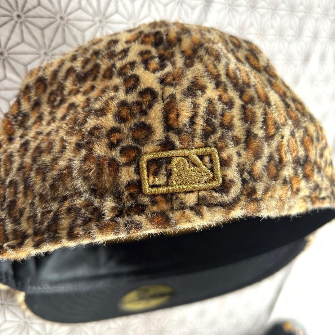 ^_^　ニューエラ 59FIFTY ニューヨーク・ヤンキース レオパード
