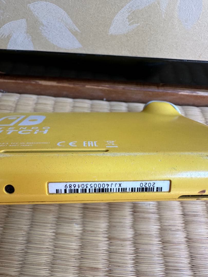 Nintendo Switch Liteイエロ 本体 動作OK 右スティックズレ