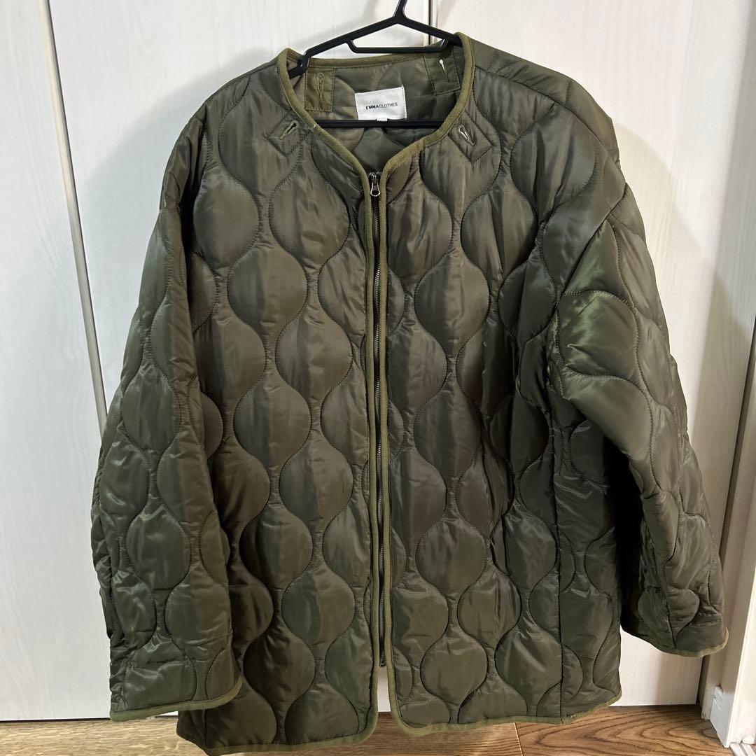 値下げしました！EMMA CLOTHES ハーフモッズコート Mサイズ オリーブ