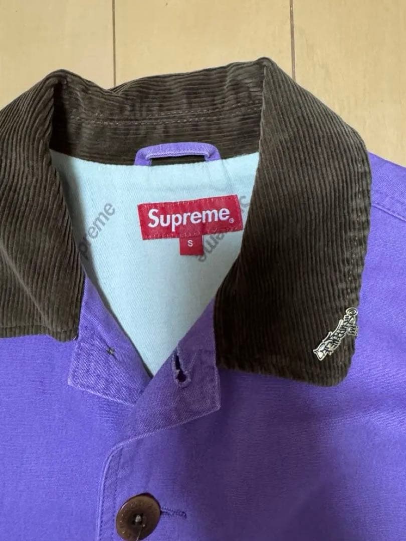 Supreme パープル ジャケット Sサイズ