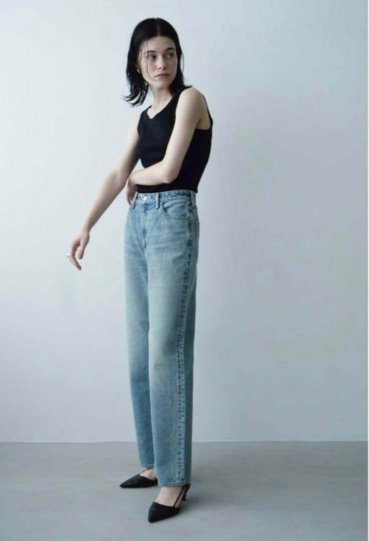 クラネ SECOND DENIM PANTS サイズ2 ブルー