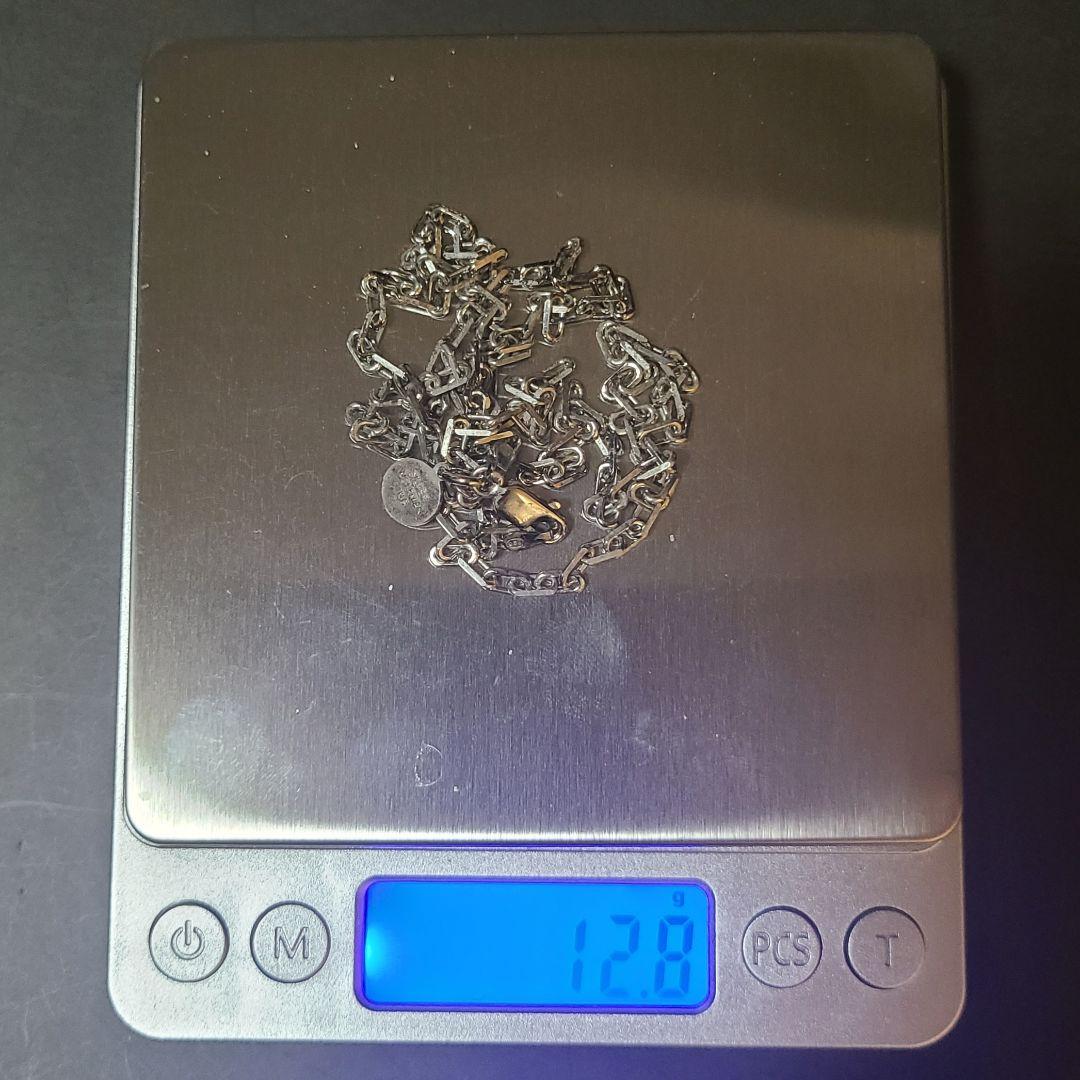シルバー925 ネックレス ロングチェーン 全長60cm 重量12.8g