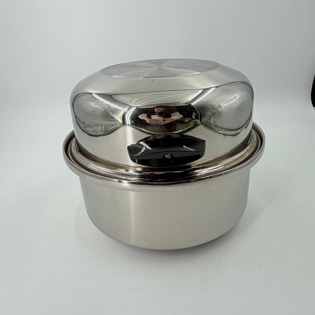 インコア　片手鍋　ステンレス　3コート　フライパン　スチーマー　未使用