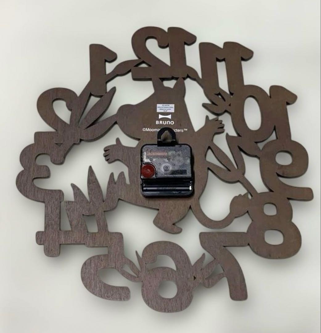 Bruno ムーミンシルエット　WALL CLOCK