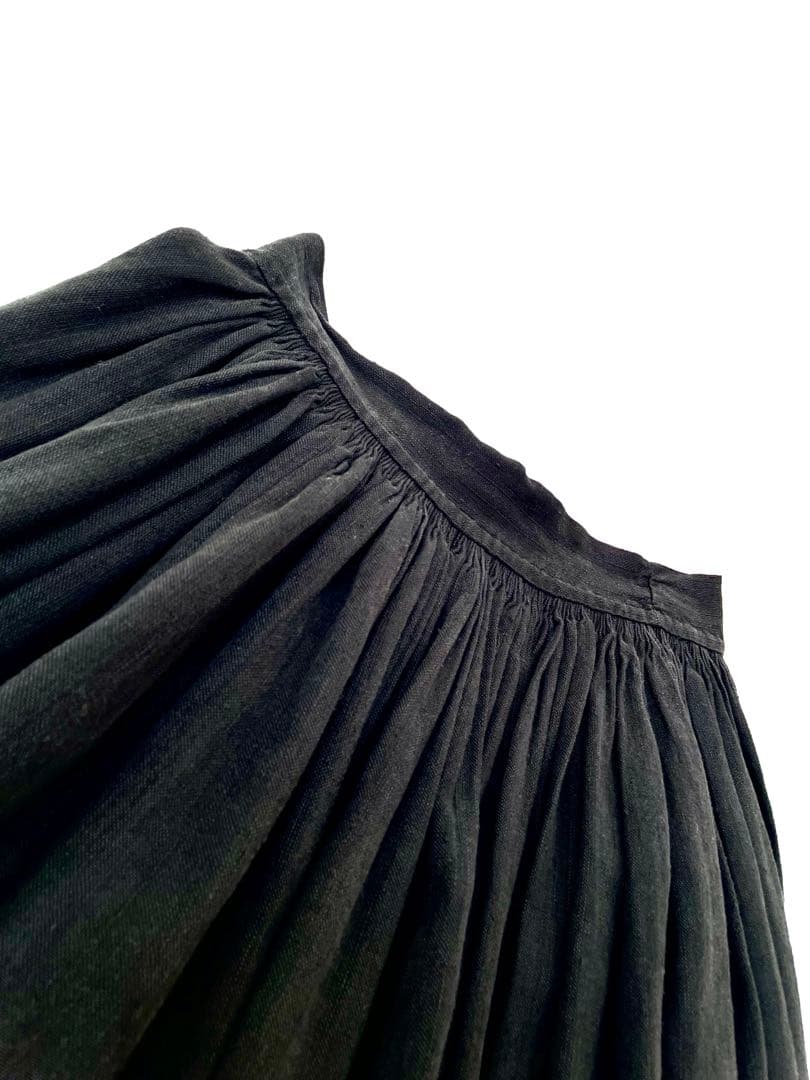 【1940s】Vintage French Linen Skirt フランス製
