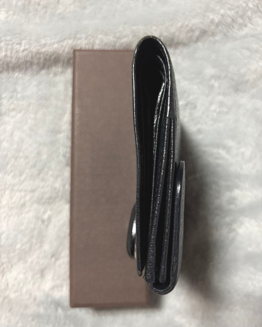GUCCI 二つ折り財布 ブラック 美品 男女兼用 グッチ