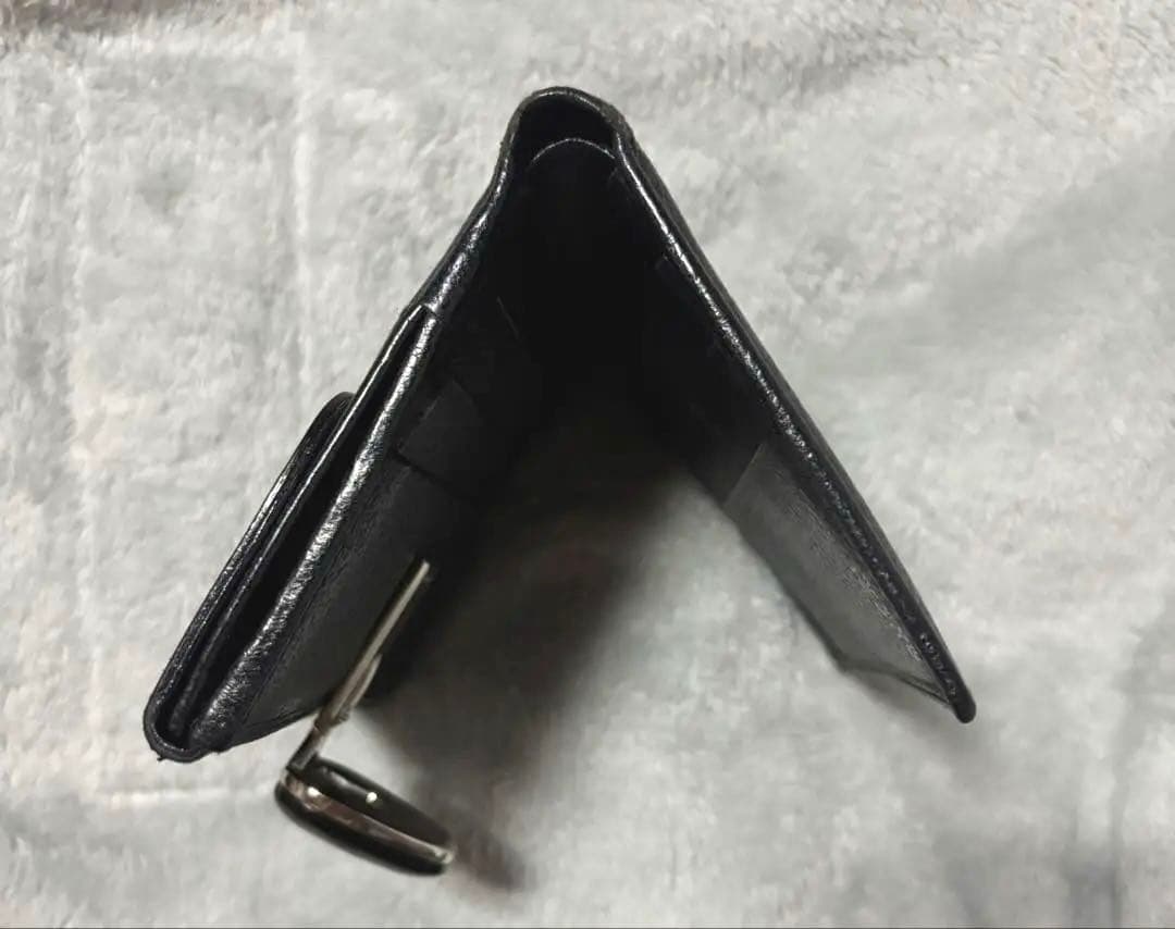 GUCCI 二つ折り財布 ブラック 美品 男女兼用 グッチ