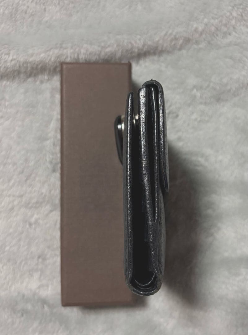 GUCCI 二つ折り財布 ブラック 美品 男女兼用 グッチ